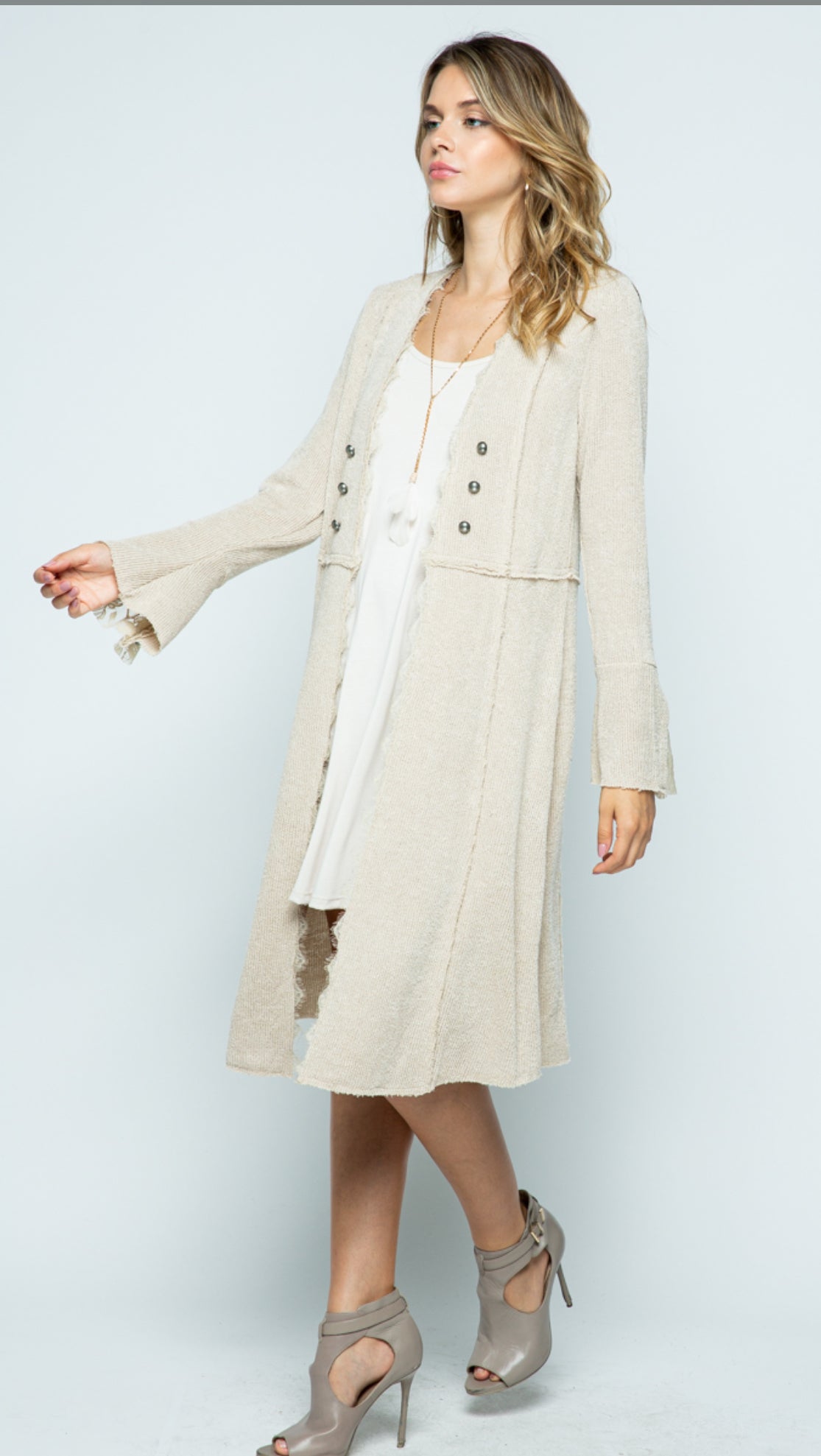 Knit Cardigan Duster