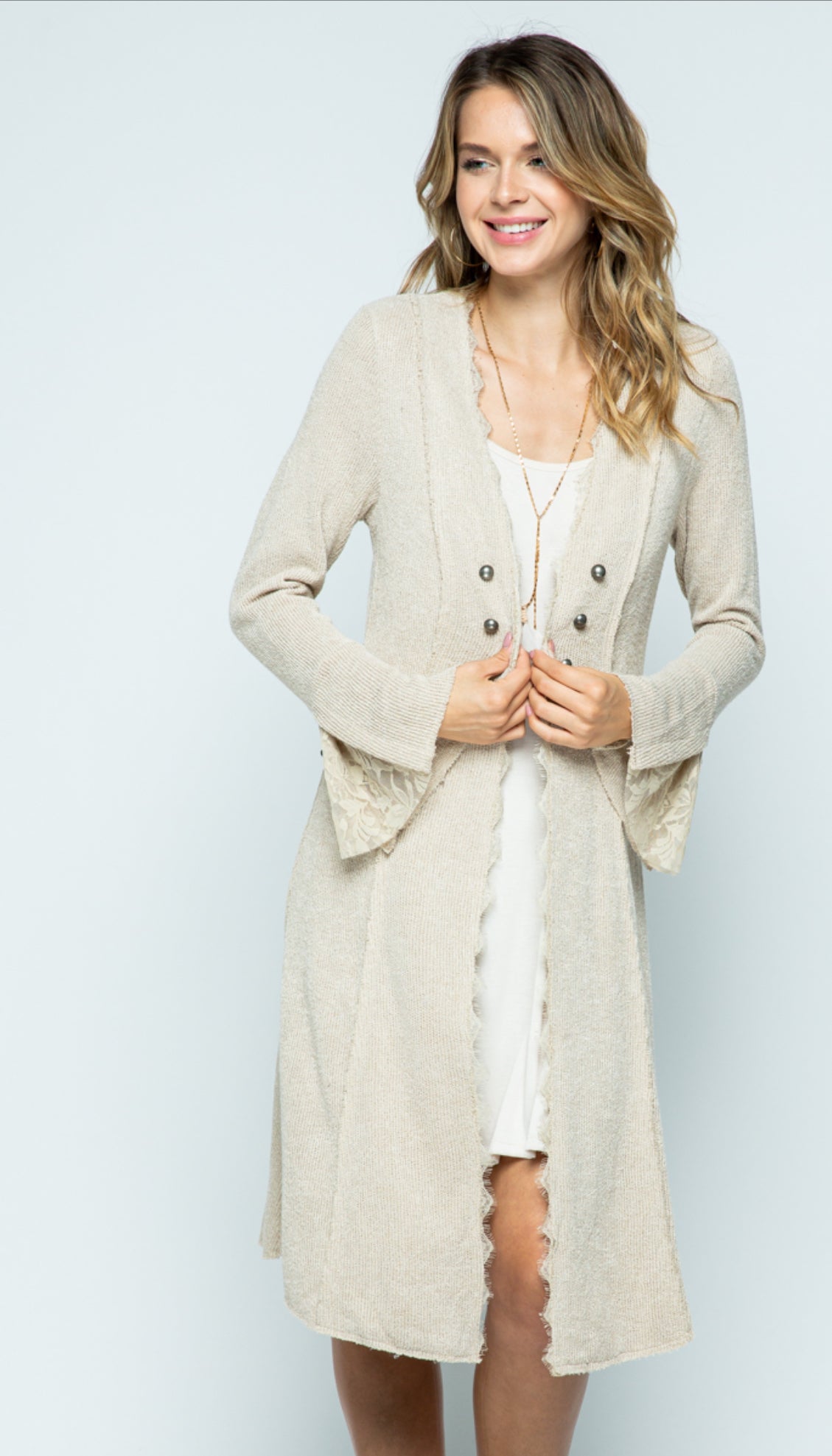 Knit Cardigan Duster